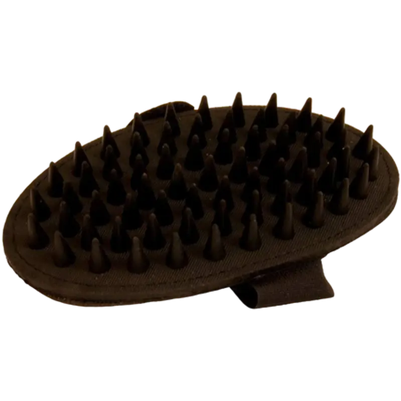 KW Gummibørste Svart 12cm
