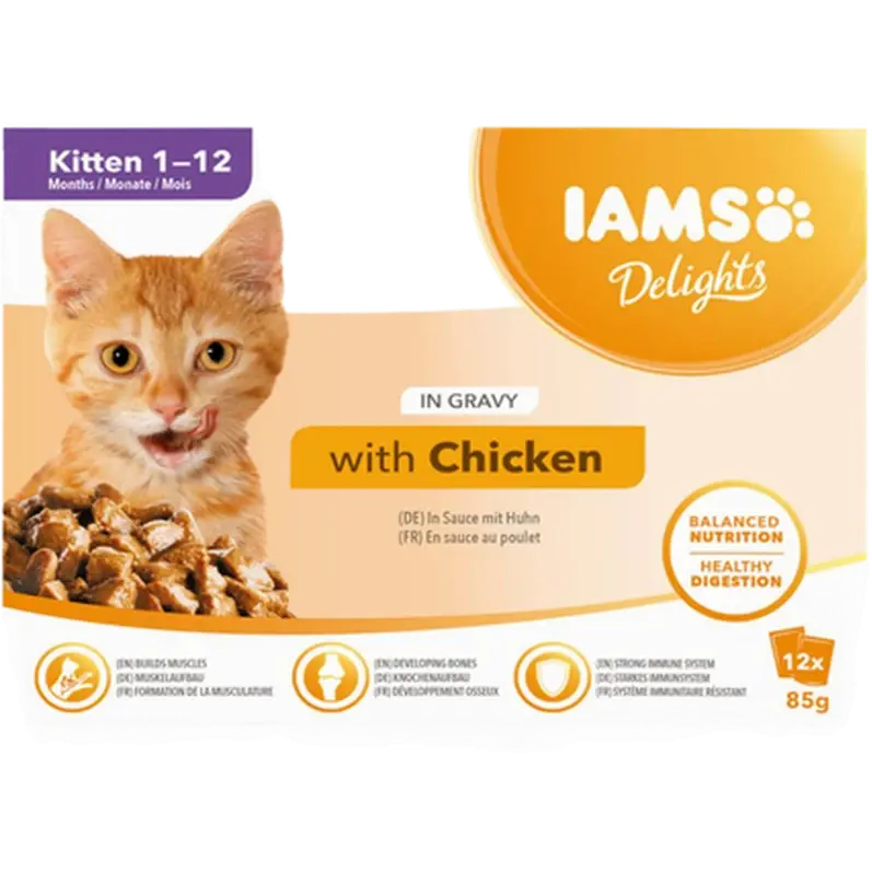 Iams Delights Multipack Kitten Gravy