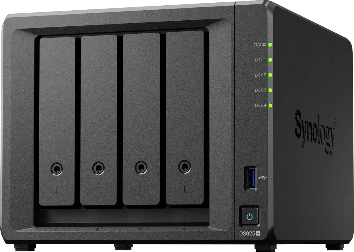 Synology Synology DS925+ Desktop, 4-bay , QUAD CO