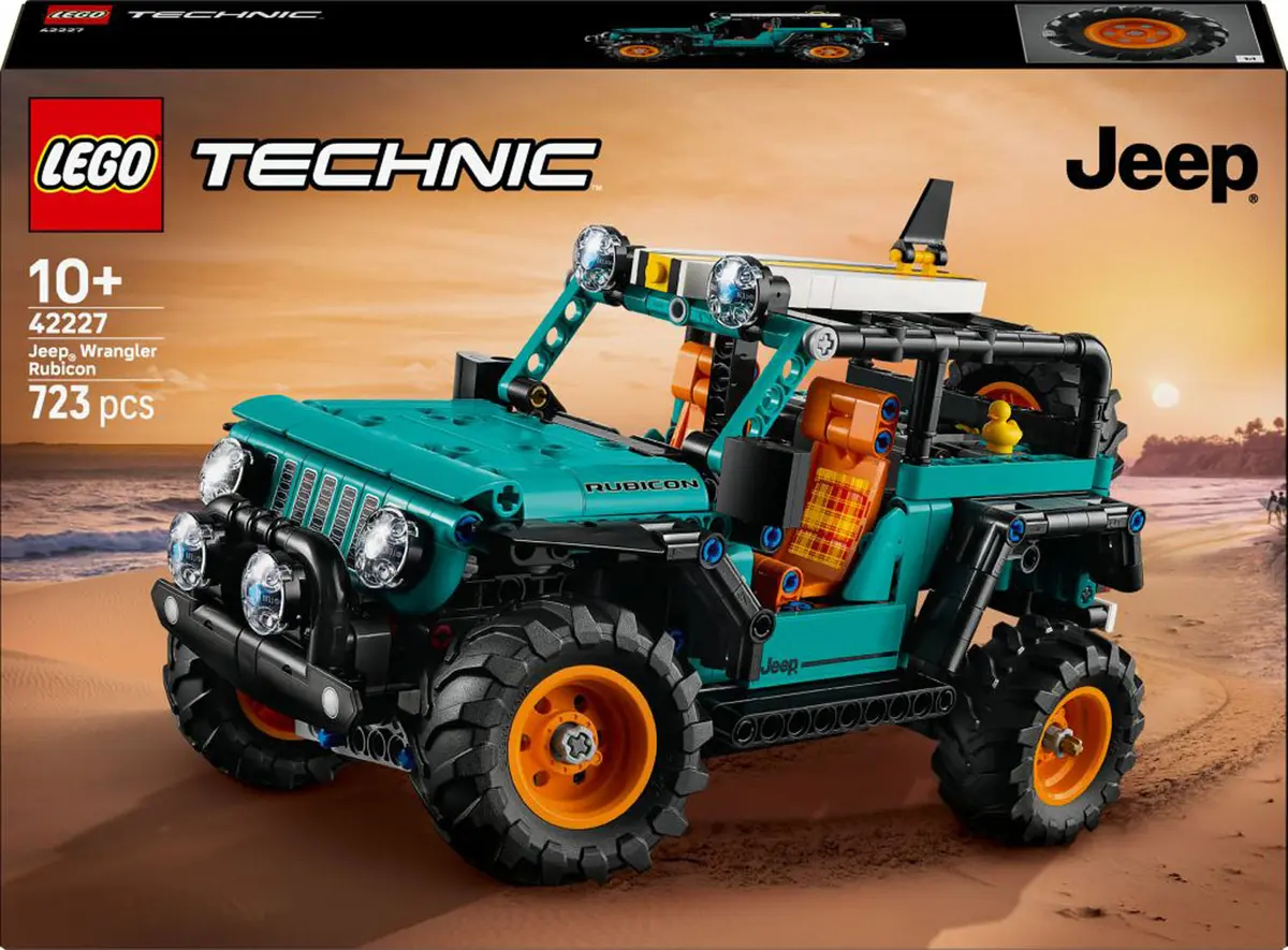 LEGO Technic Jeep Wrangler Rubicon SUV 4