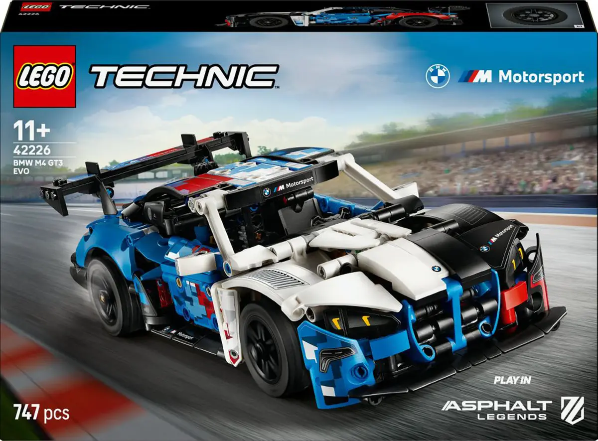 LEGO Technic BMW M4 GT3 EVO racerbil 42226