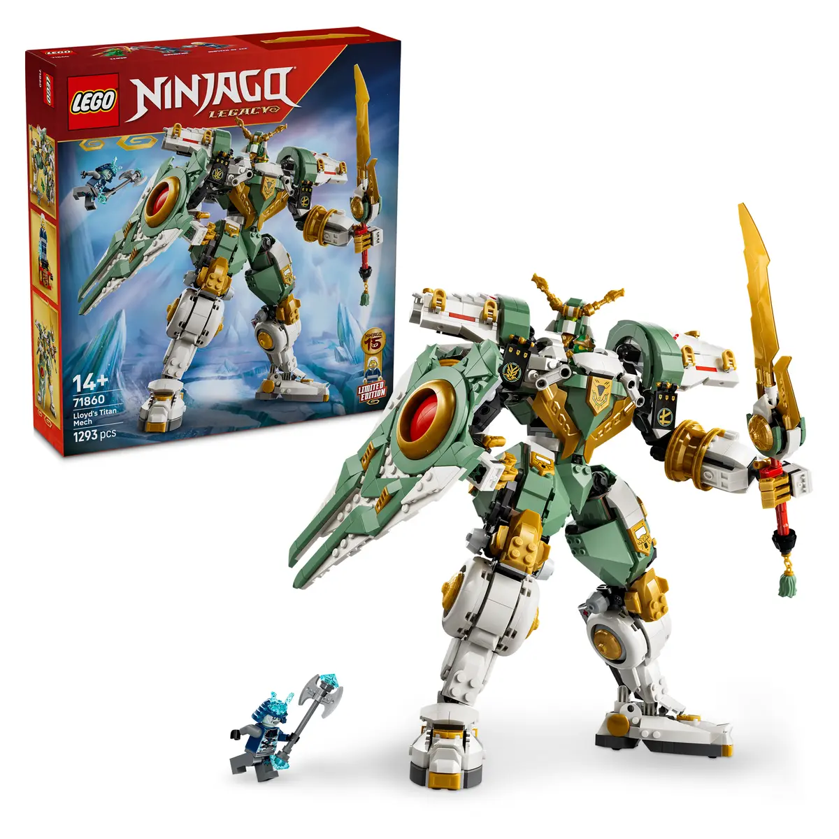 LEGO Ninjago Lloyds Titan-kampdrakt – 15-årsjubileum 71860