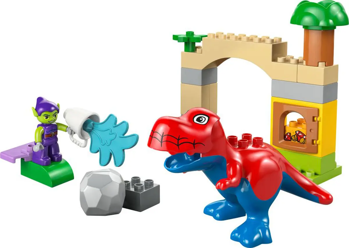 LEGO DUPLO Disney Dinosauren Spidey-Rex mot Green Goblin 10463