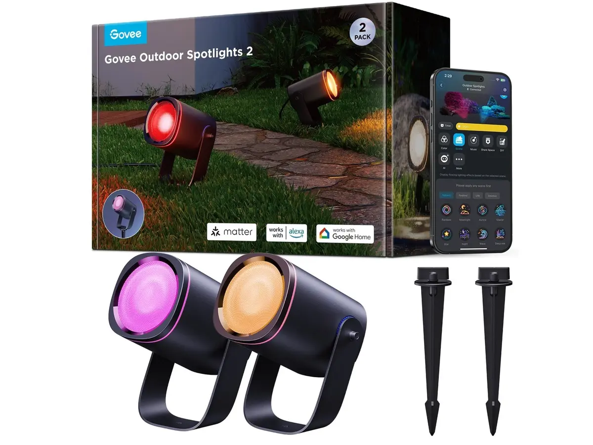 Govee Outdoor Spotlights 2-Pack