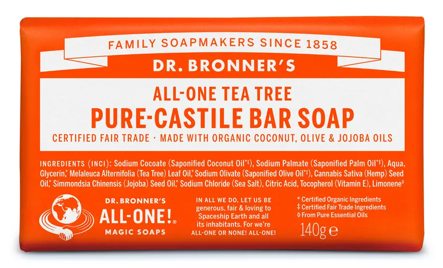 Dr. Bronner's Bar Soap Hemp Cherry Blossom