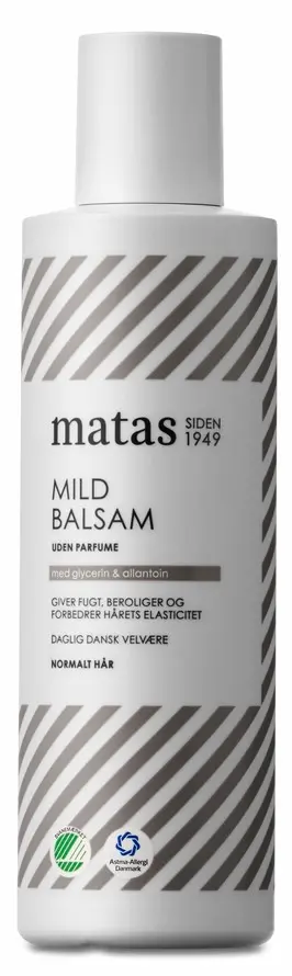 Matas Striber Mild Balsam Creme Fragrance Free 250 ml