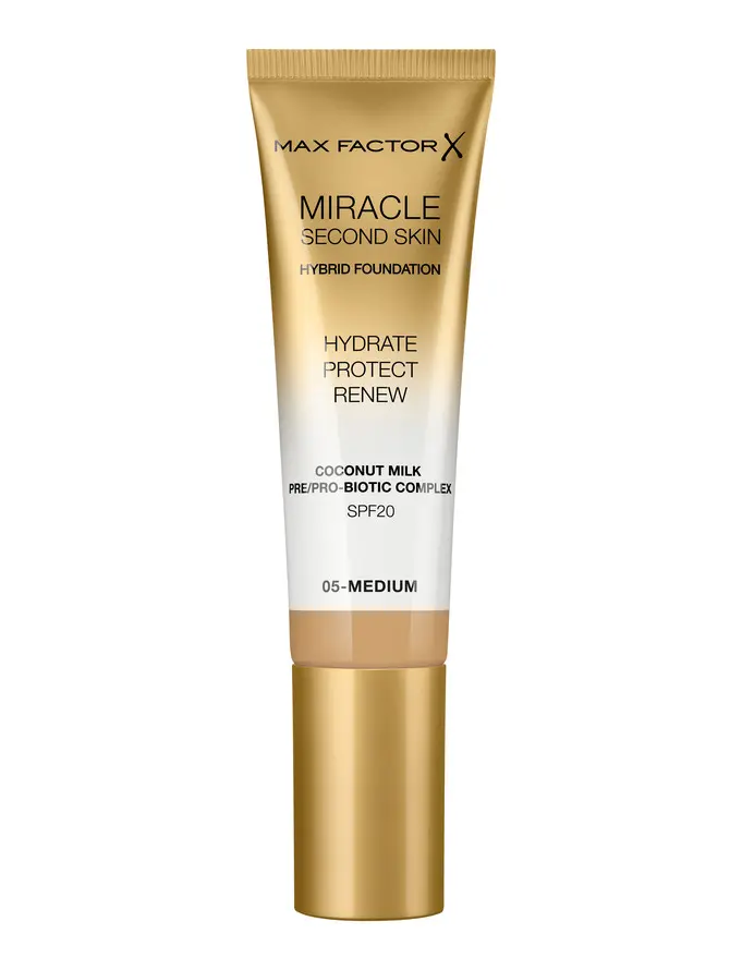 Max Factor Miracle Second Skin Foundation 05 Medium
