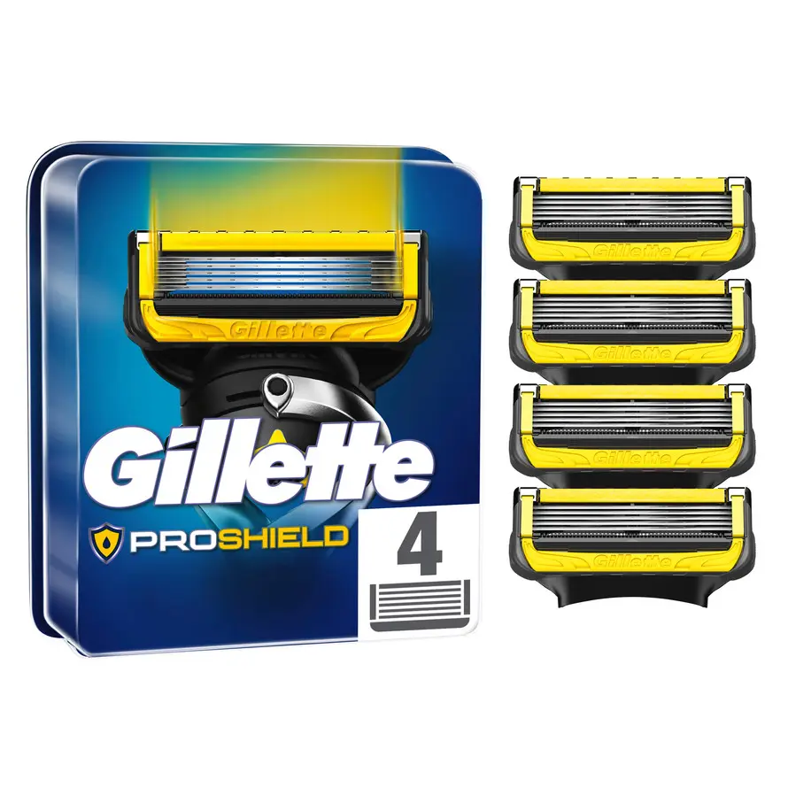 Gillette Fusion5 Proshield Razor Blades 4 pcs