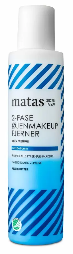 Matas Striber 2-Phase Eye Makeup Remover For All Skin Types Fragrance Free 125 ml