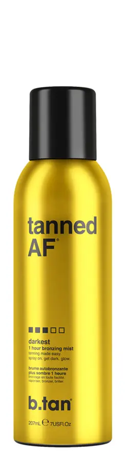 b.tan Tanned AF Self Tan Bronzing Mist 207 ml