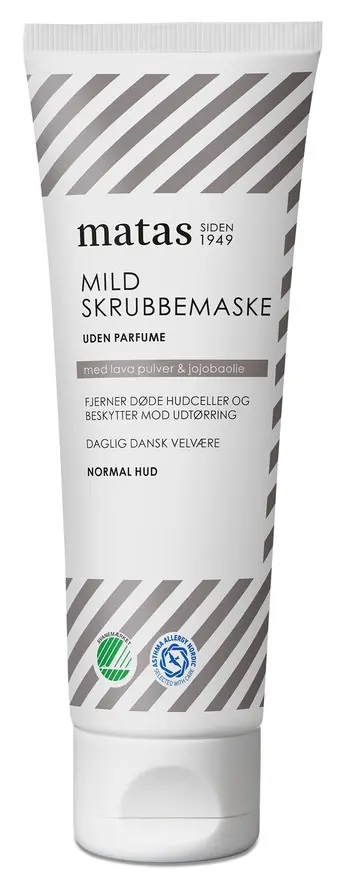 Matas Striber Mild Scrub Mask Fragrance Free 80 ml