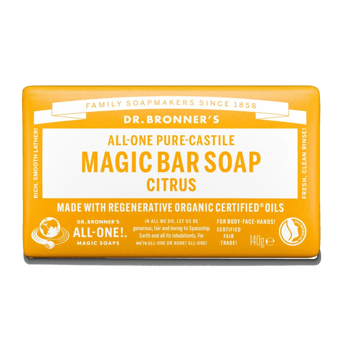 Dr. Bronner's Bar Soap Lemon