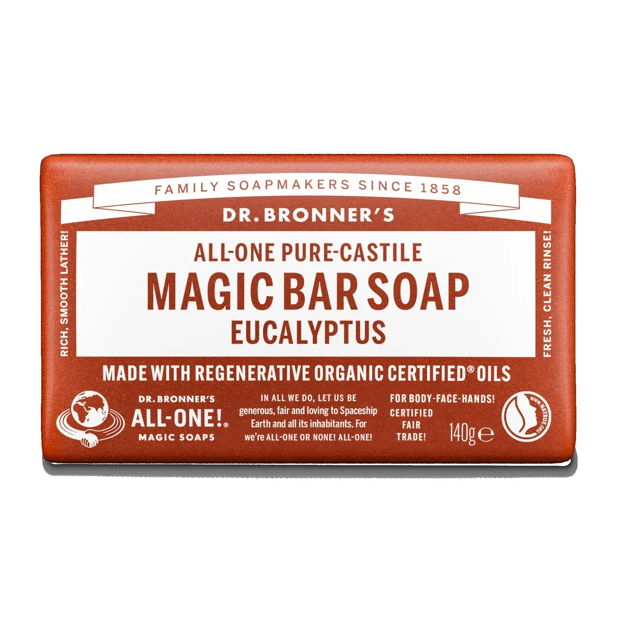 Dr. Bronner's Bar Soap Eucalyptus