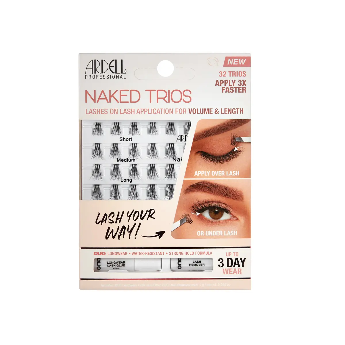 Ardell Naked Trios Kit False Lashes