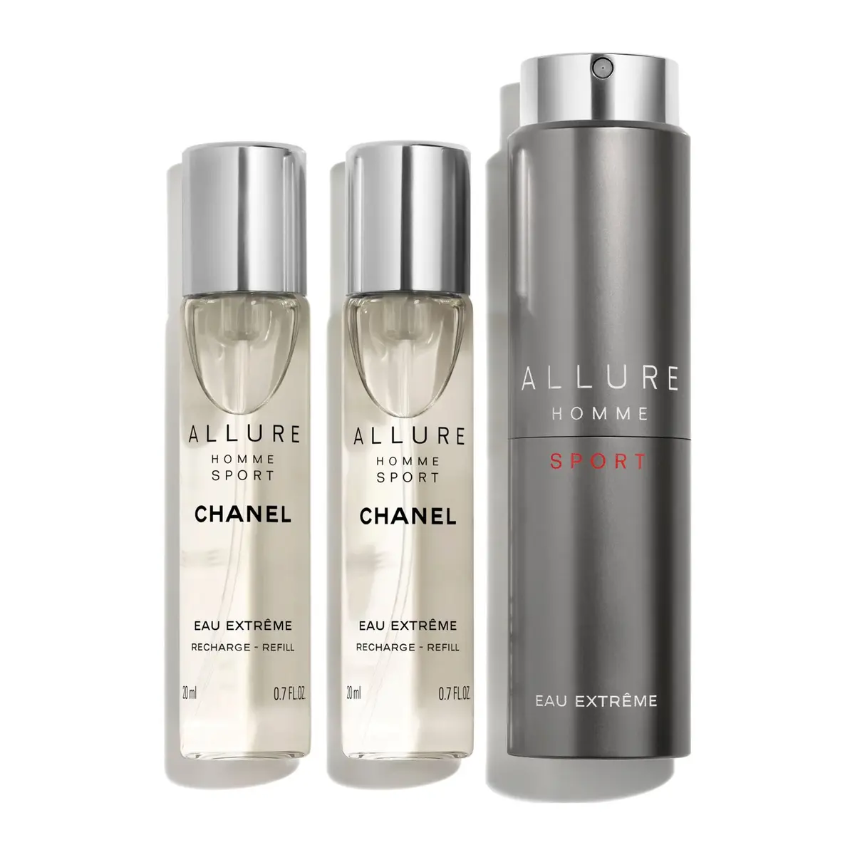 CHANEL EdP Refillable Travel Spray 3 x 20 ml