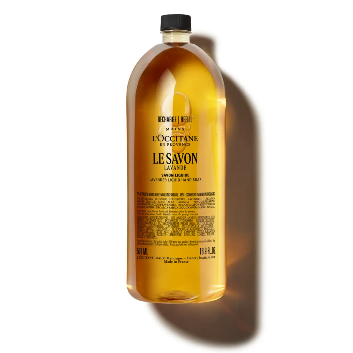 L'Occitane En Provence Lavender Liquid Hand Soap 500 ml Refill