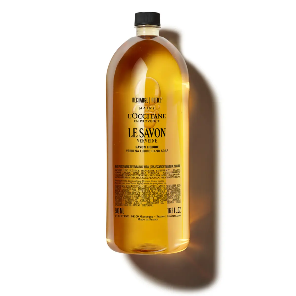 L'Occitane En Provence Verbena Liquid Hand Soap 500 ml Refill