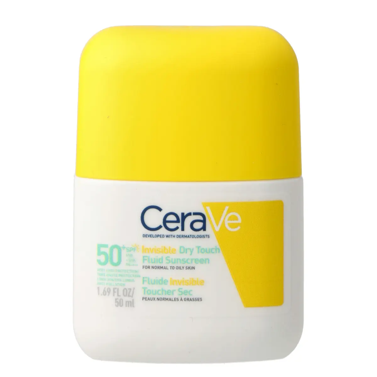 CeraVe Invisible Dry Touch Fluid Sunscreen Face SPF50+ 50 ml
