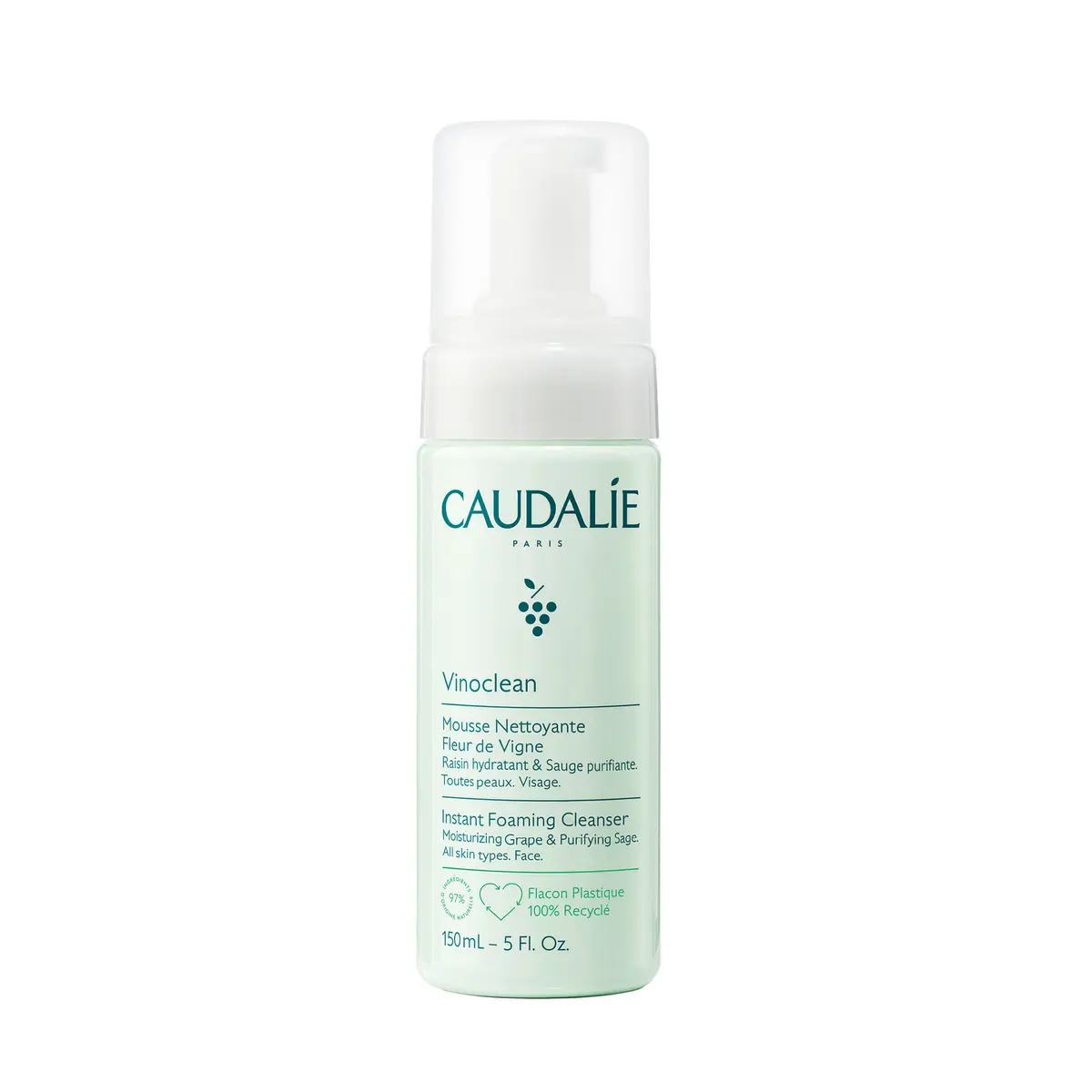 Caudalíe Vinoclean Instant Foaming Cleanser