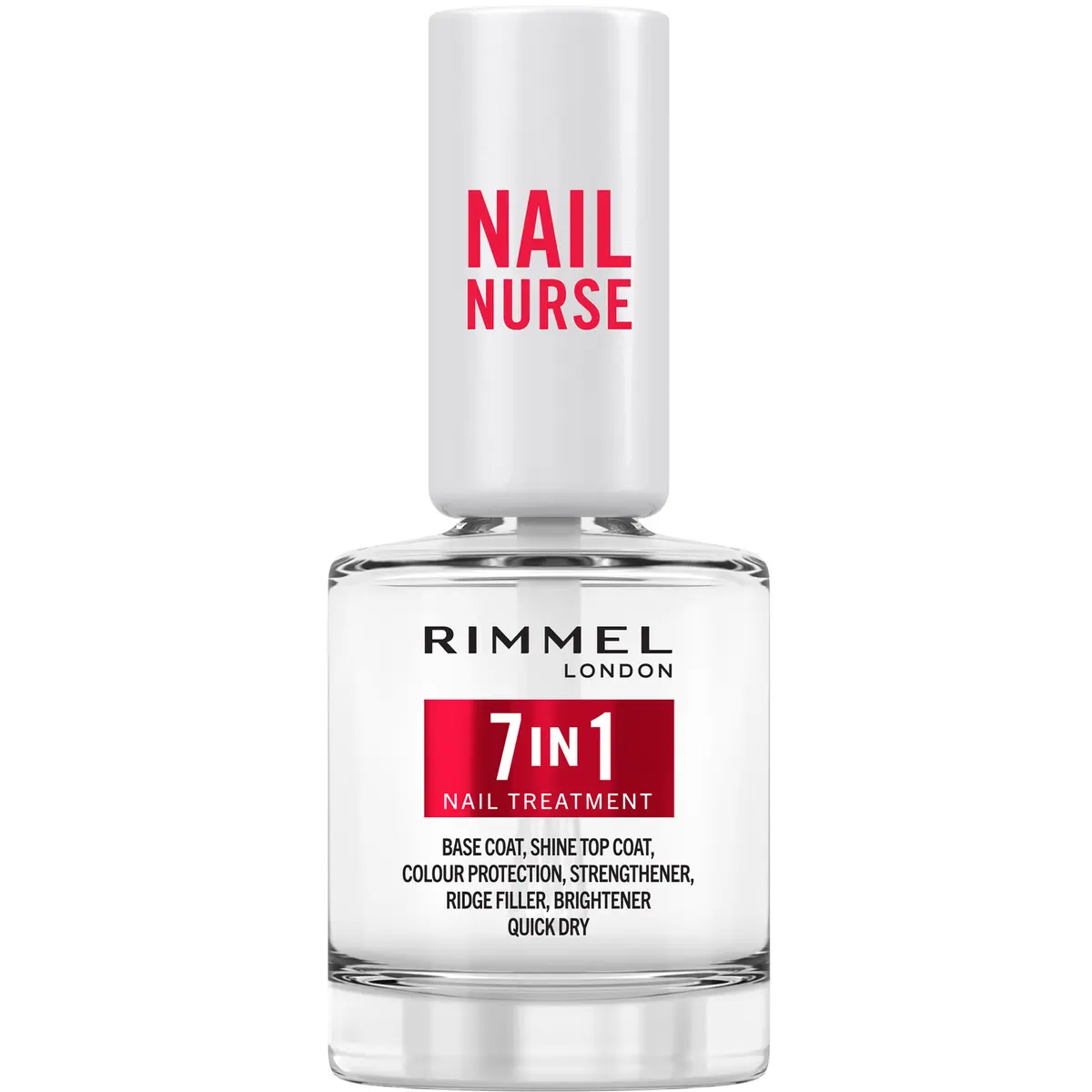 Rimmel Nail Nurse 7-in-1 Base and Shine Top Coat Nail Polish 12