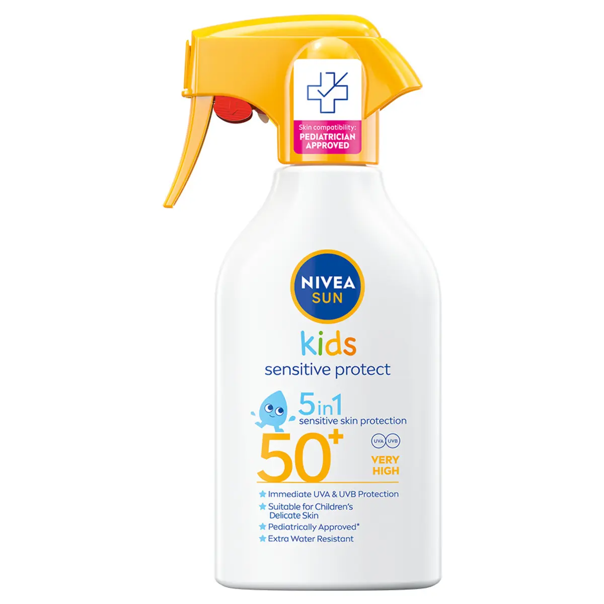 NIVEA Kids Sensitive Protect & Play Sun Trigger Spray SPF50+ 270 ml