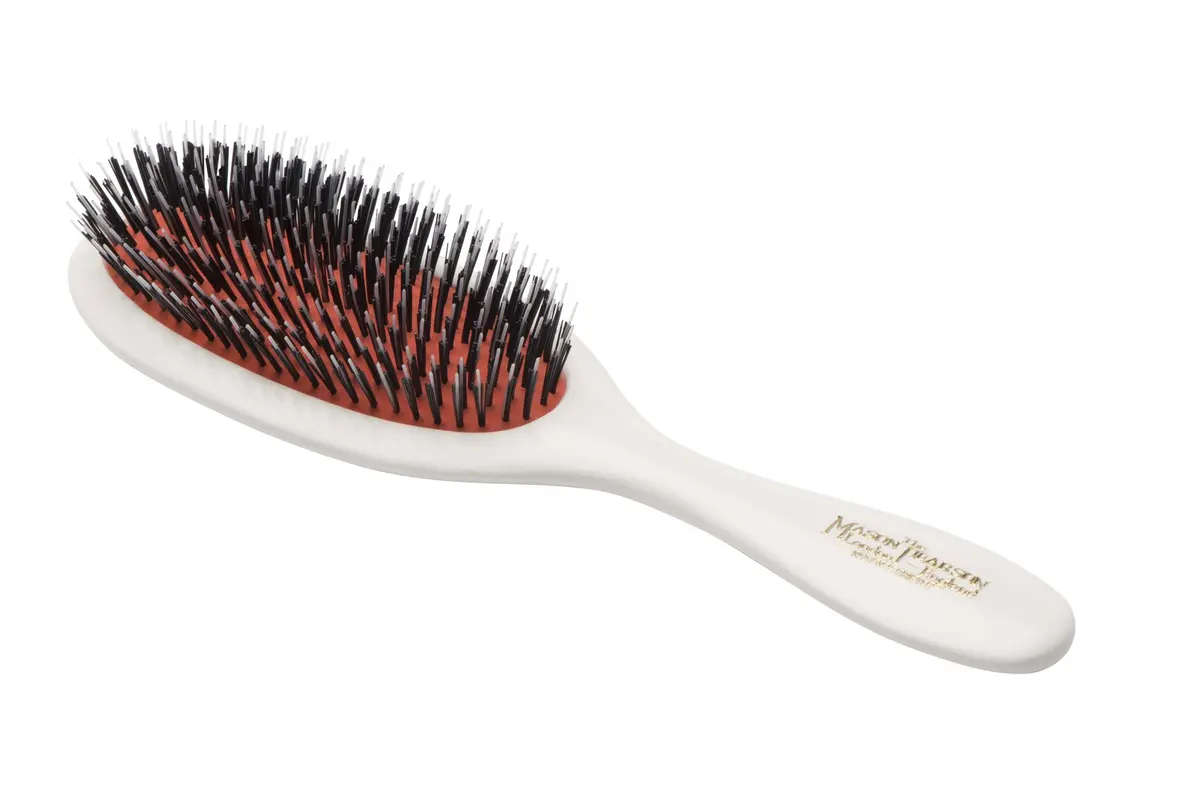 Mason Pearson BN3 - Handy Bristle and Nylon Ivory