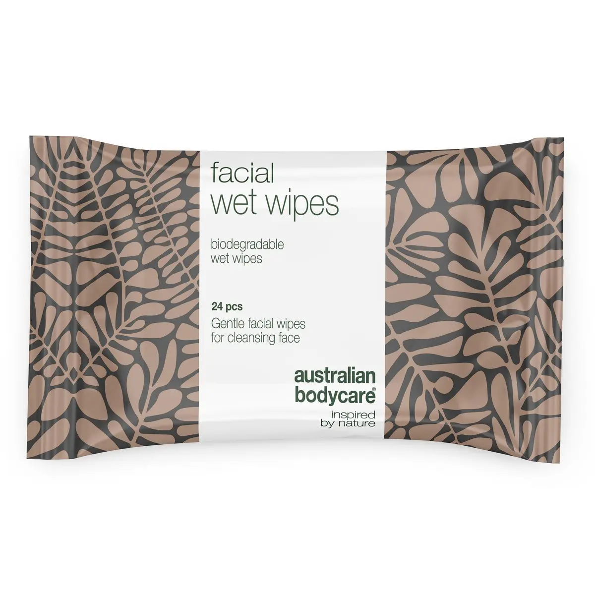 Australian Bodycare Facial Wet Wipes – Gentle Cleansing And Refreshing Wipes For Makeup Removal 24 pcs