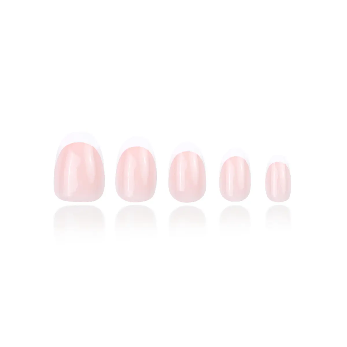 DUFFBEAUTY Classic French, Short Almond Classic French, Short Almond