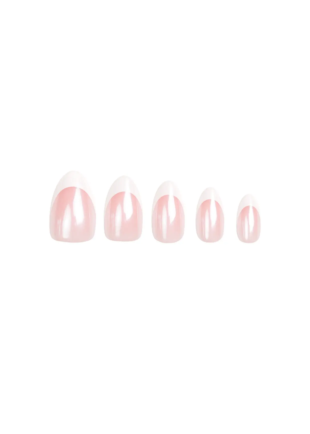 DUFFBEAUTY French Glazed, Medium Almond French Glazed, Medium Almond