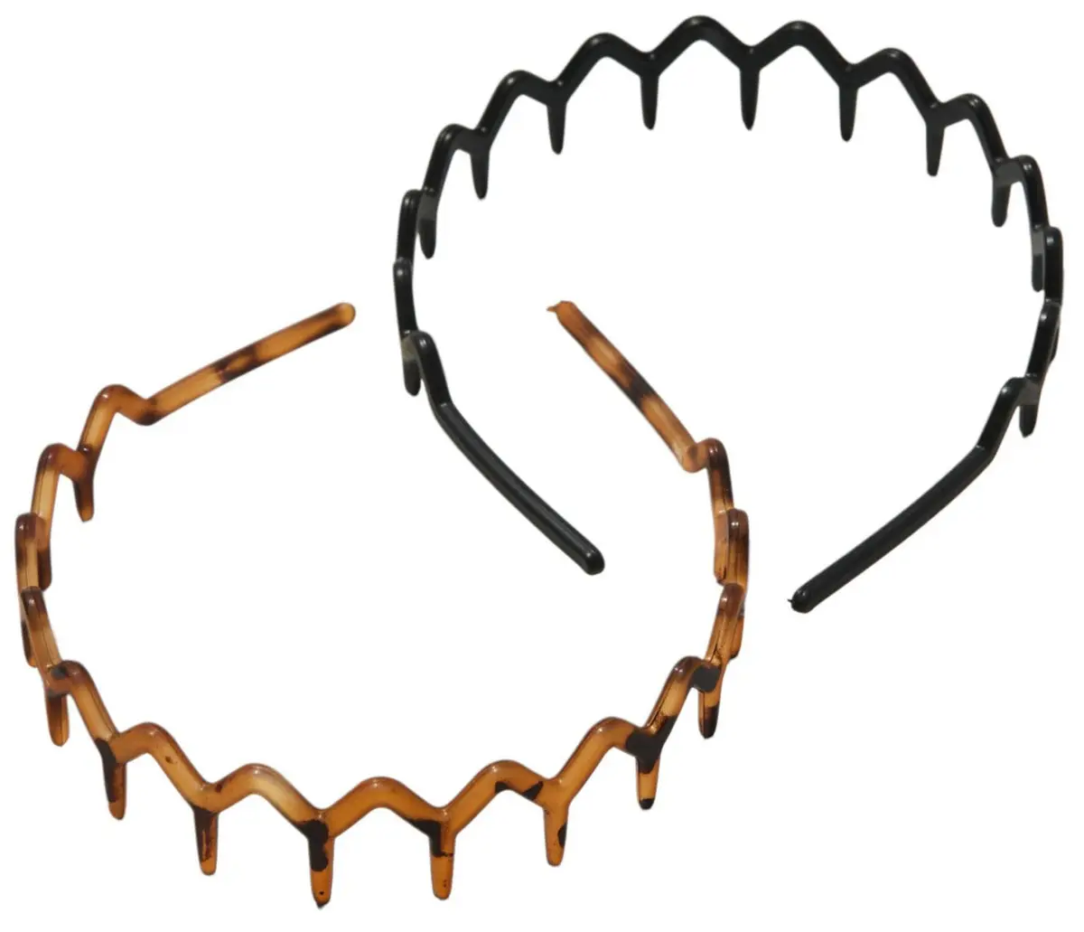 Hairlust Slim Zig Zag Headband - 2 pack