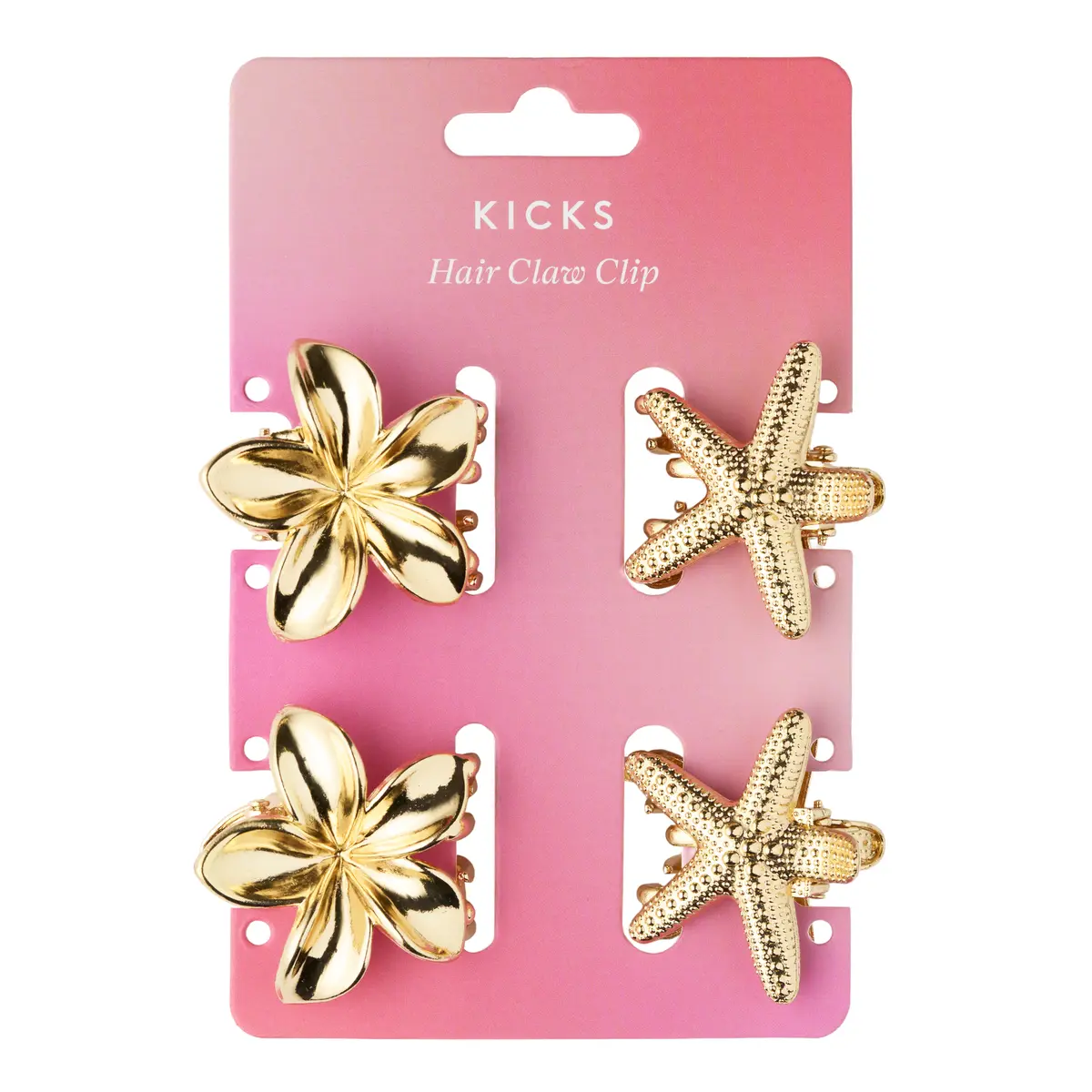 KICKS Beauty Tiny Claw Clips 4 pcs