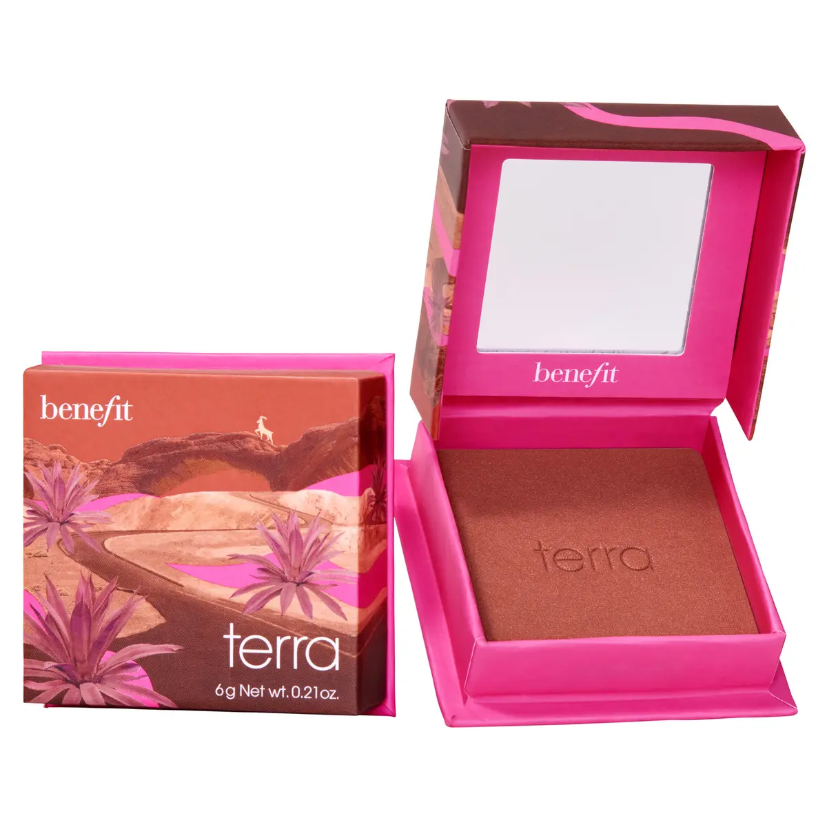 Benefit Box O' Powder Blush Golden brick-red (6g)