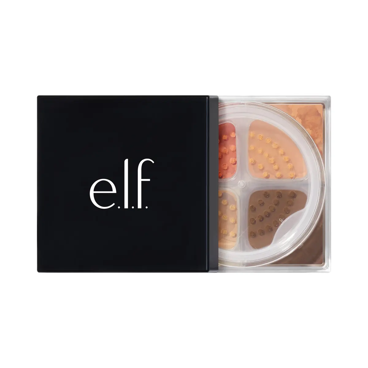 e.l.f. Set it Bright Powder Quad Deep-Rich