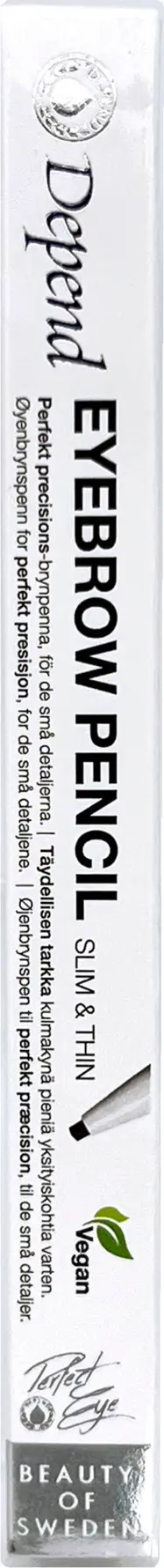 Depend Eyebrow Pencil Slim&Thin Dark Brown
