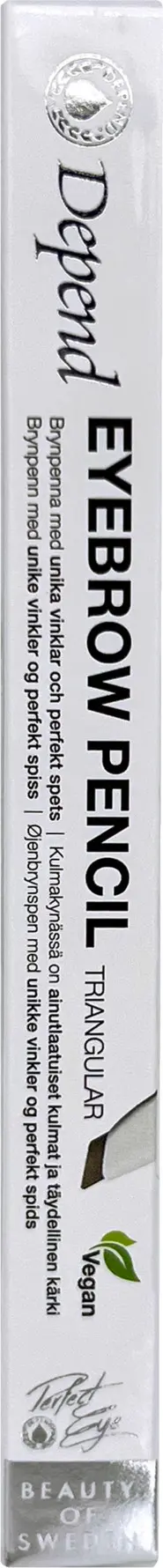 Depend Eyebrow Pencil Triagular Soft Brown