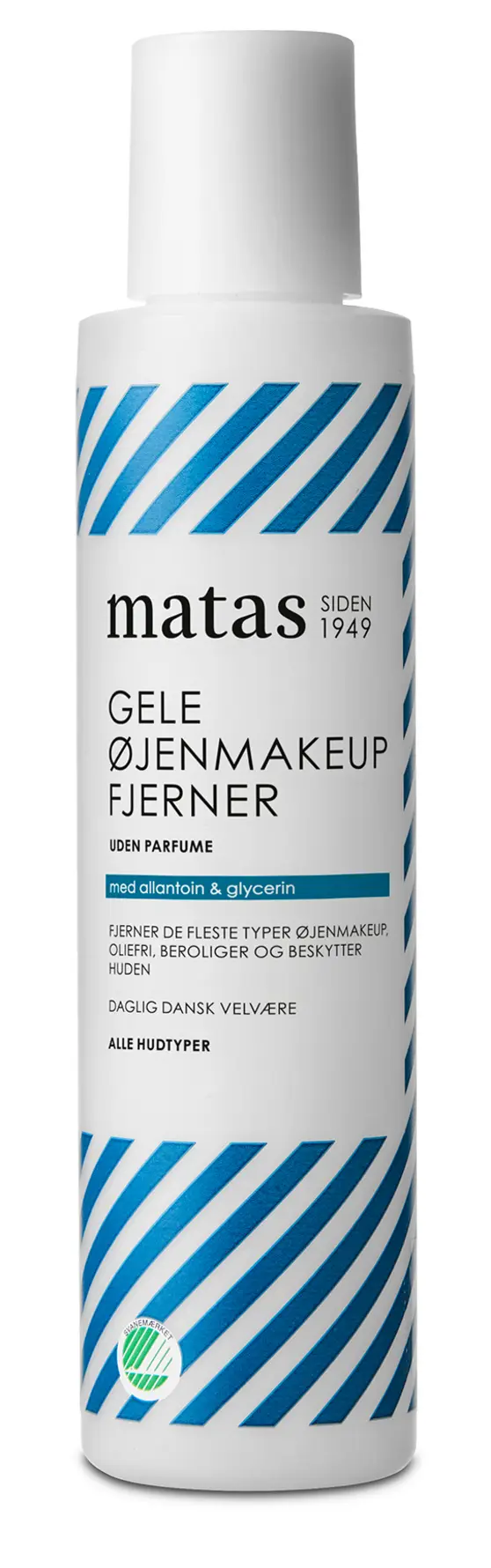 Matas Striber Eye Makeup Remover Gel For All Skin Types Fragrance Free 125 ml