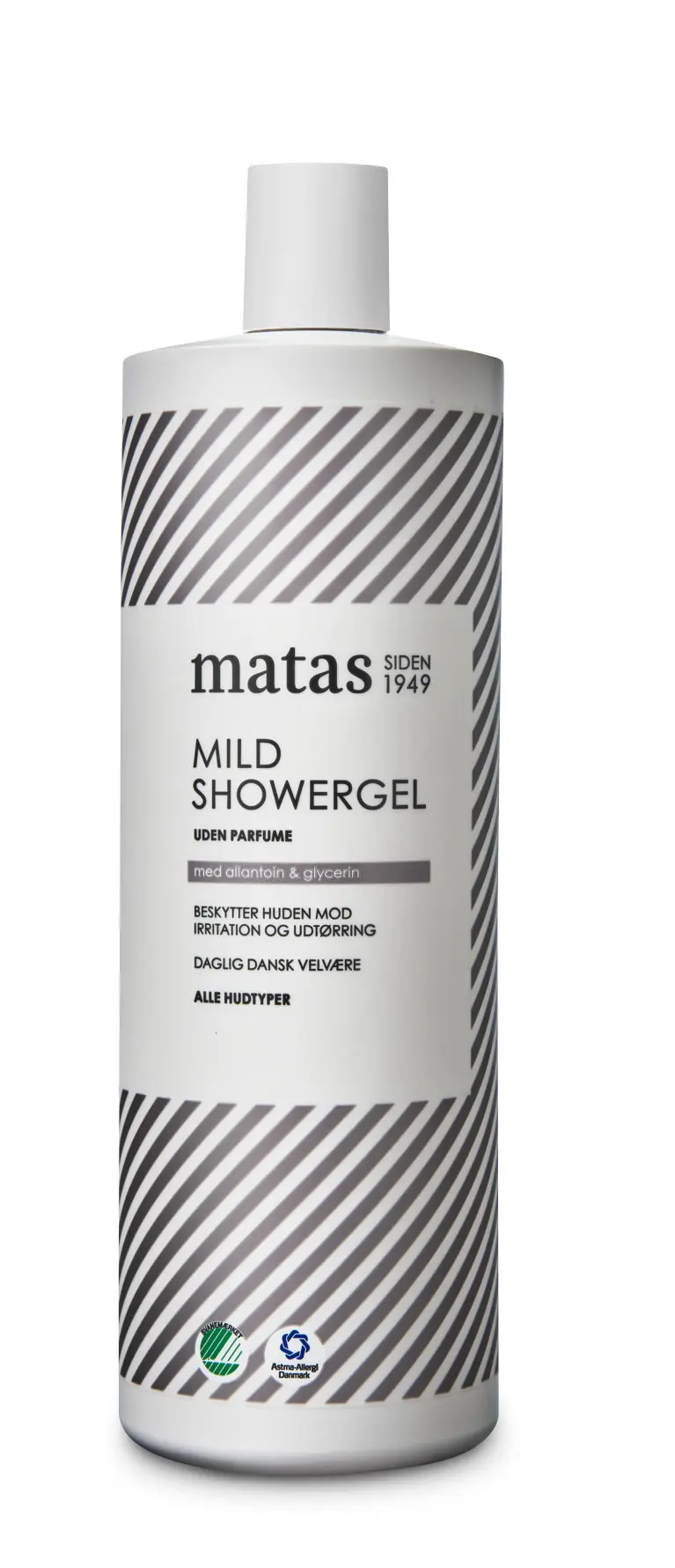 Matas Striber Mild Shower Gel For Sensitive Skin Fragrance Free 1000 ml