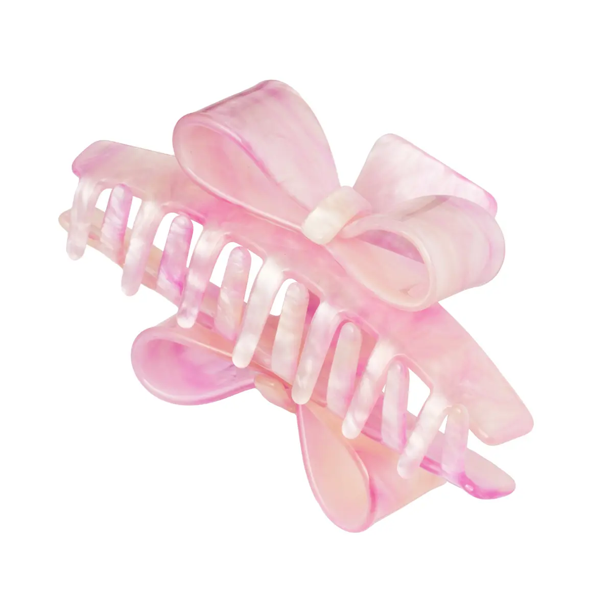 KICKS Beauty Bow Claw Clip Pink