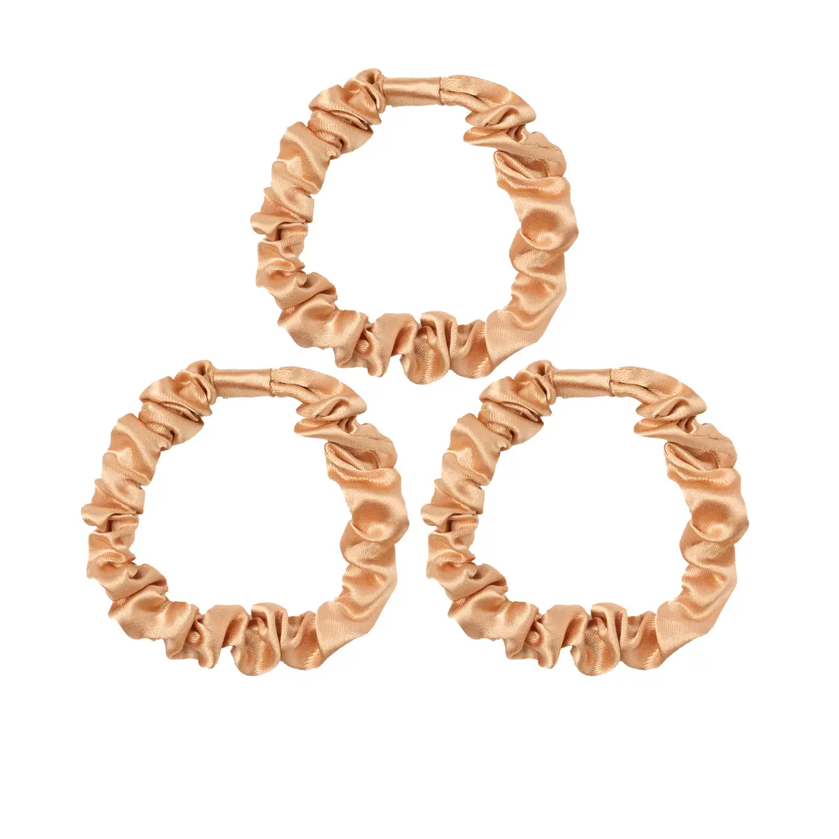 KICKS Beauty Slim Scrunchies 3-pack Electric