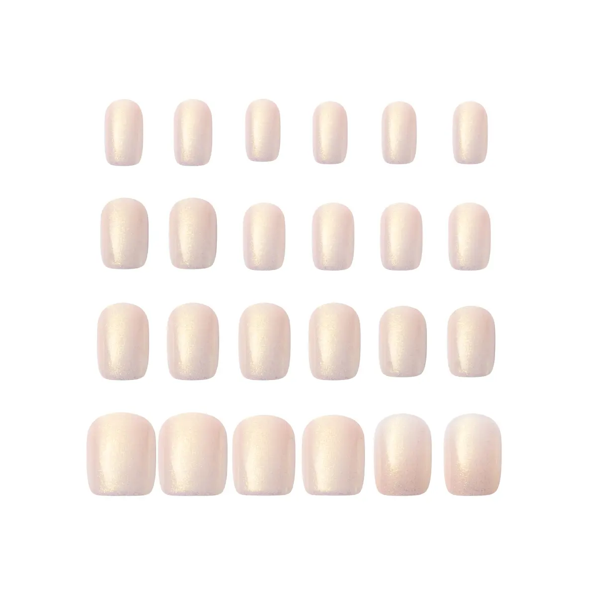 KICKS Beauty 24 Press On Glazed Donut Nails
