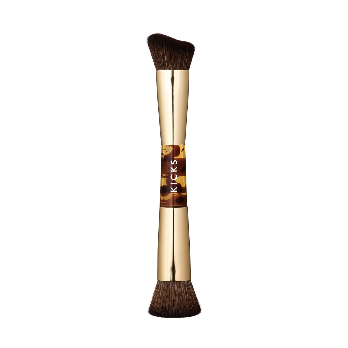 KICKS Beauty Duo Makeup Brush Tortoise