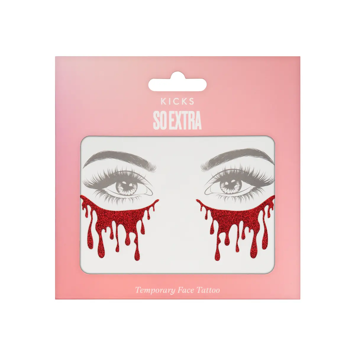 KICKS Beauty So Extra - Face Stickers Blood Tears