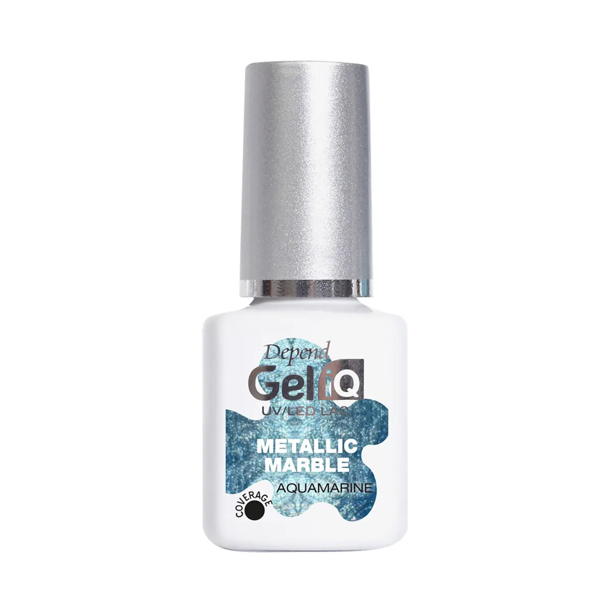 Depend GeliQ Metallic Marble Depend Gel IQ Metallic Marble 10155 Aquamarine