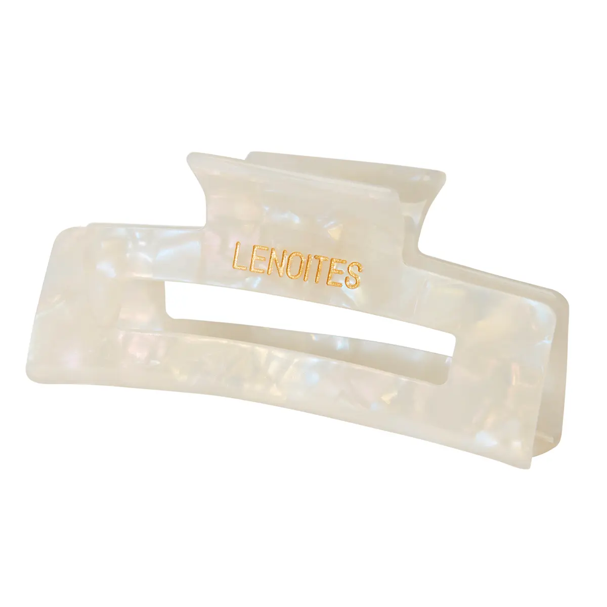 Lenoites Hair Claw White