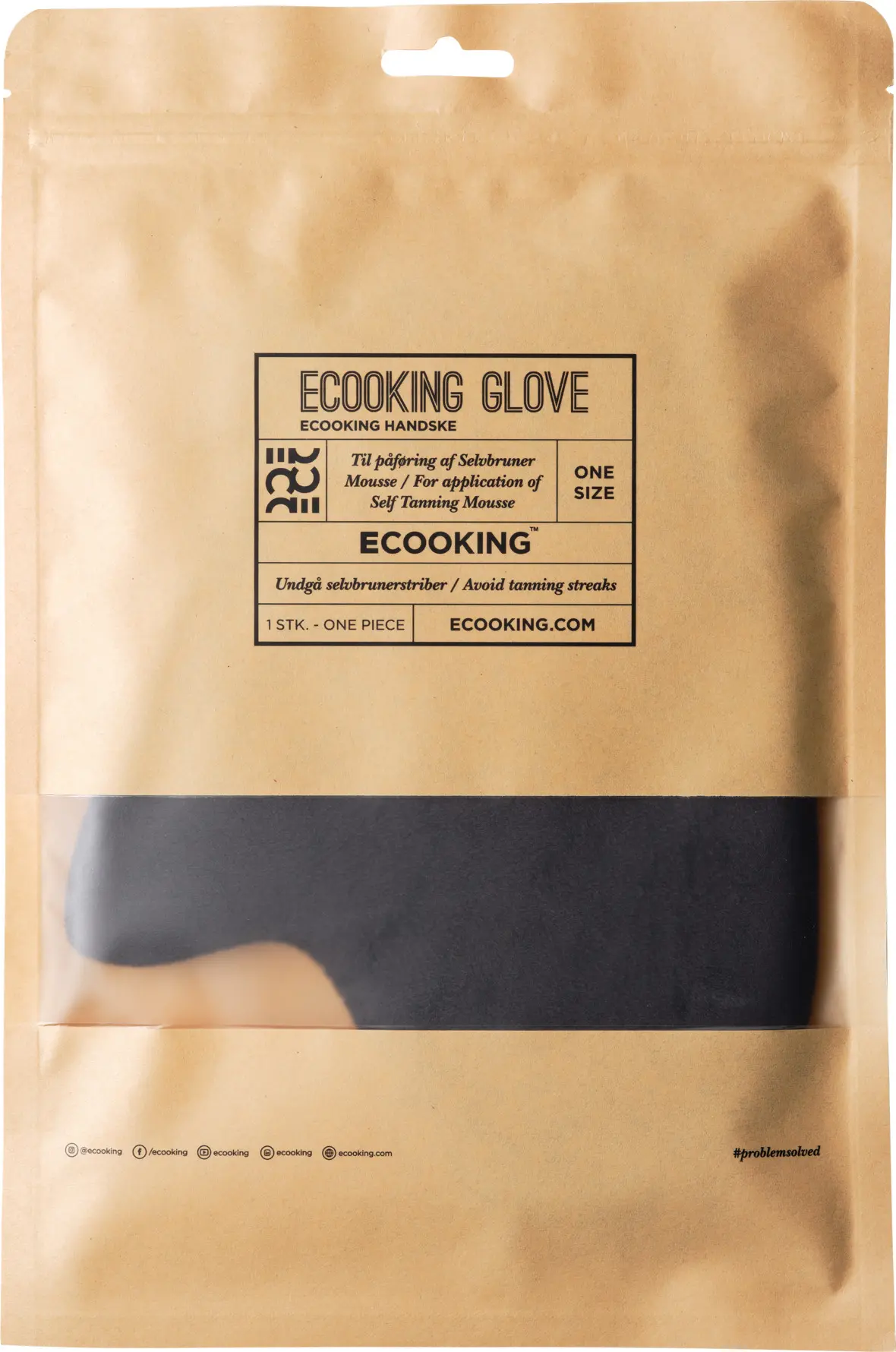 Ecooking Glove For Tanning Mousse Påføring av Selvbruningsmousse