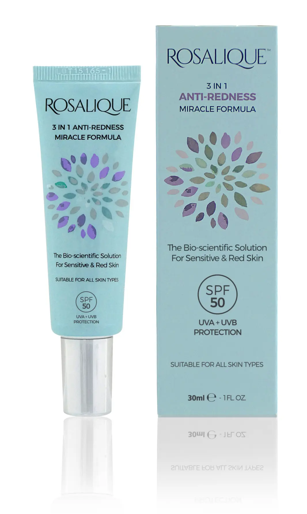 Rosalique 3i1 Antirødme Creme SPF30 30 ml