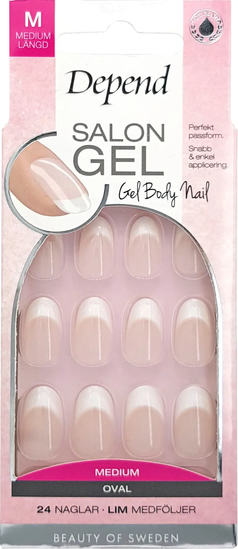 Depend Salon Gel Salon Gel Oval Nude
