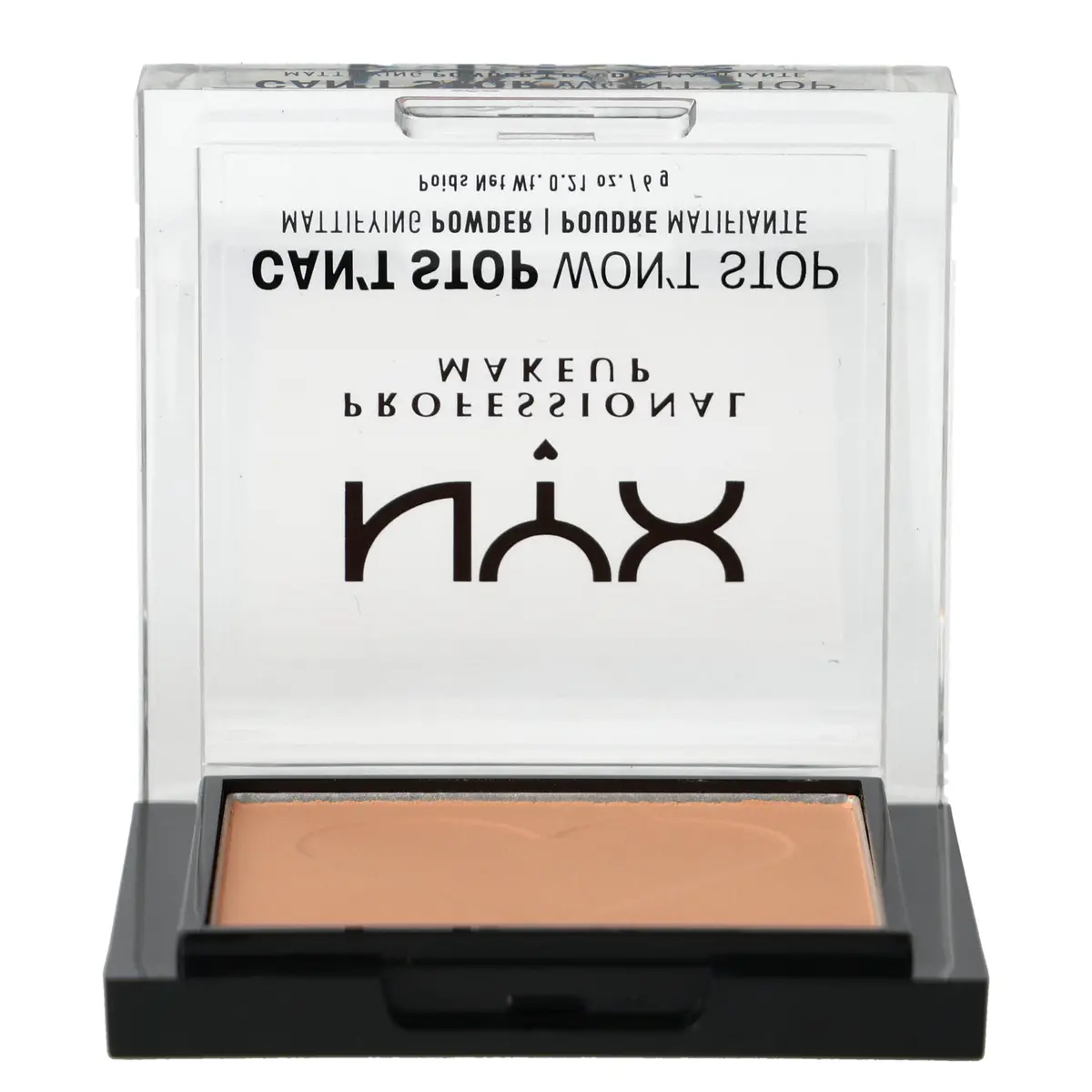 NYX PROFESSIONAL MAKEUP Can't Stop Won't Stop Mattifying Powder 13 Bright Peach