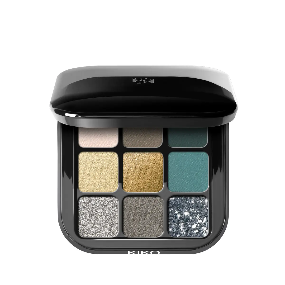 Kiko Milano Glamour Multi Finish Eye Shadow Palette 06 Green Vibes