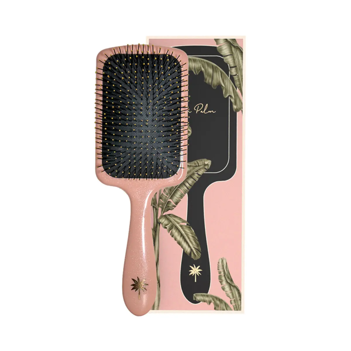 Wet Paddle Hair Brush Large Bloom Rose